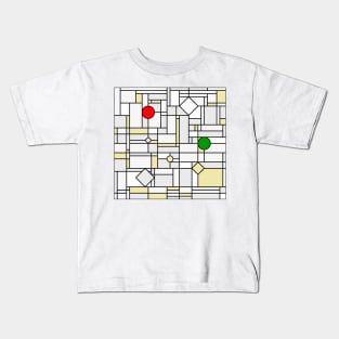 Stained Glass Effect Kids T-Shirt